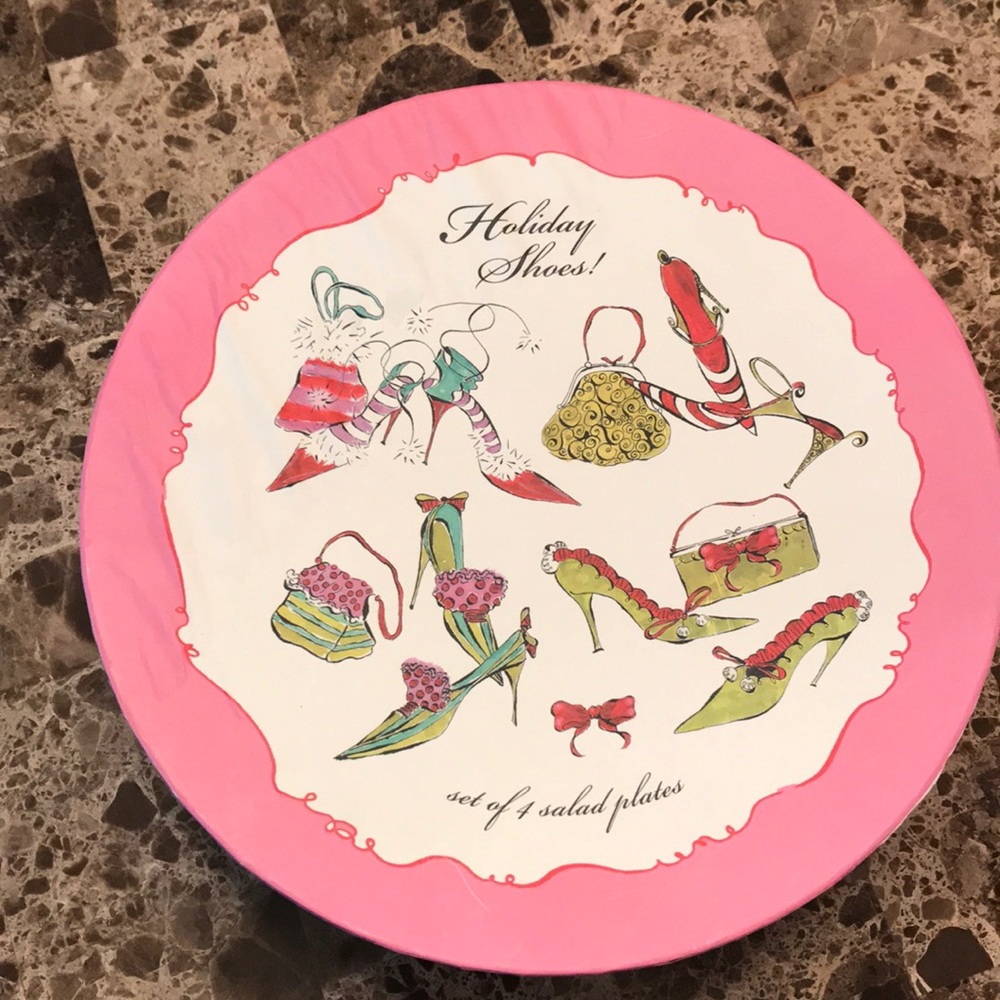 Holiday Shoes Plates